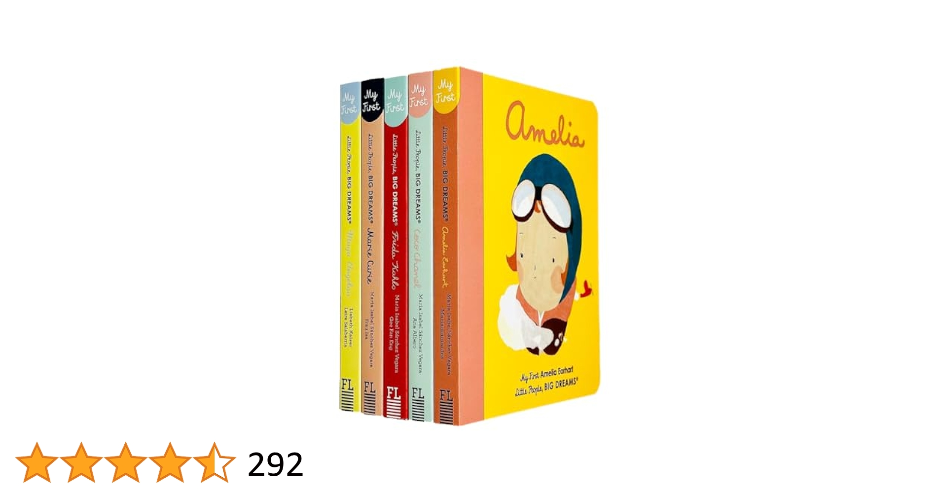 Little people, big dreams series 1 : 5 books collection